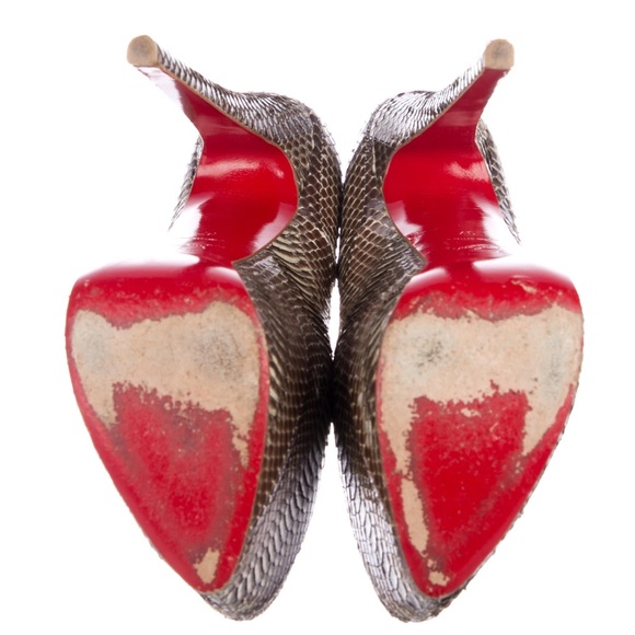 Christian Louboutin snakeskin pumps - Picture 5 of 5